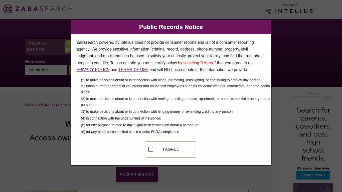 Owner Details for (906) 497-5644 Revealed | Zabasearch